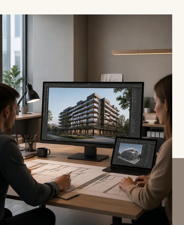 3D визуализация архитектуры и объектов строительства в Луге