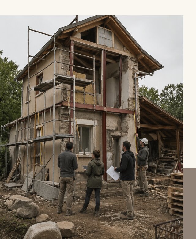 Реконструкция загородного дома под ключ в Луге от бюро